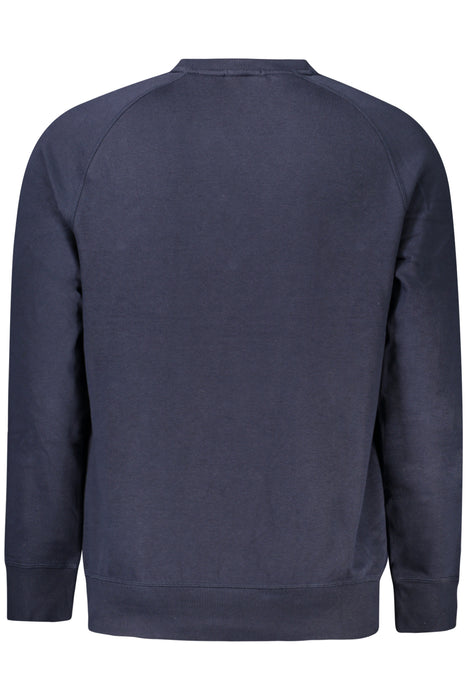 Timberland Mens Blue Zip-Up Sweatshirt