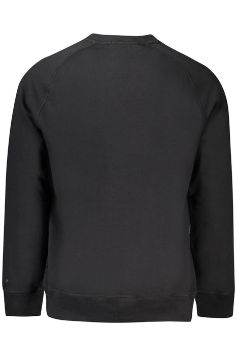 Timberland Mens Black Zip-Up Sweatshirt