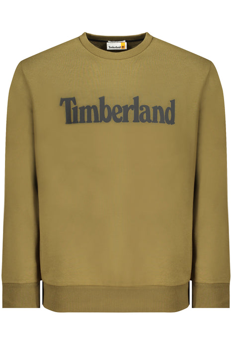 Timberland Mens Zip-Up Sweatshirt Green