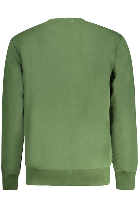 Timberland Mens Zip-Up Sweatshirt Green