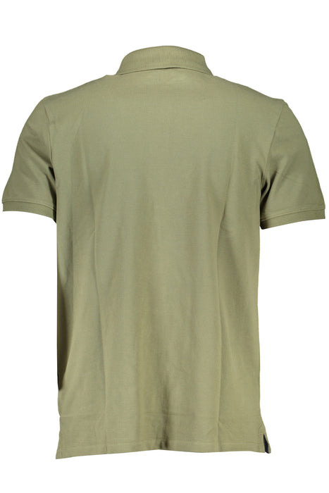 Timberland Mens Green Short-Sleeved Polo Shirt