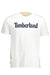 Timberland White Mens Short Sleeve T-Shirt