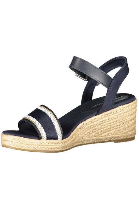 Tommy Hilfiger Γυναικείο Blue Sandal Shoe | Αγοράστε Tommy Online - B2Brands | Δερμάτινο, Μοντέρνο, Ποιότητα - Υψηλή Ποιότητα