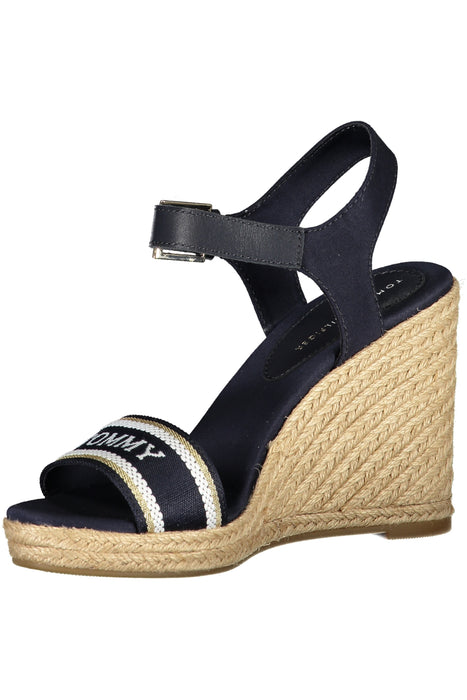 Tommy Hilfiger Womens Blue Sandal Shoes