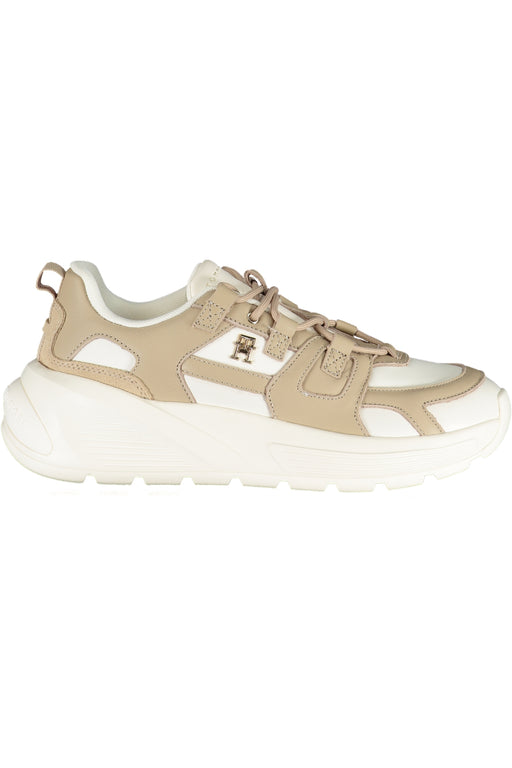Tommy Hilfiger White Womens Sports Shoes