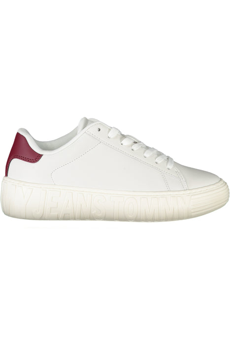 Tommy Hilfiger White Womens Sports Shoes