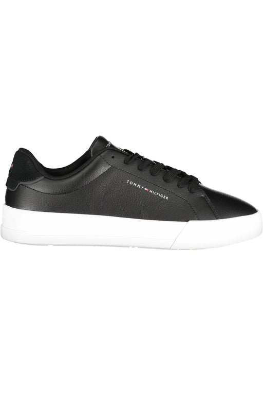 Tommy Hilfiger Mens Black Sports Shoes