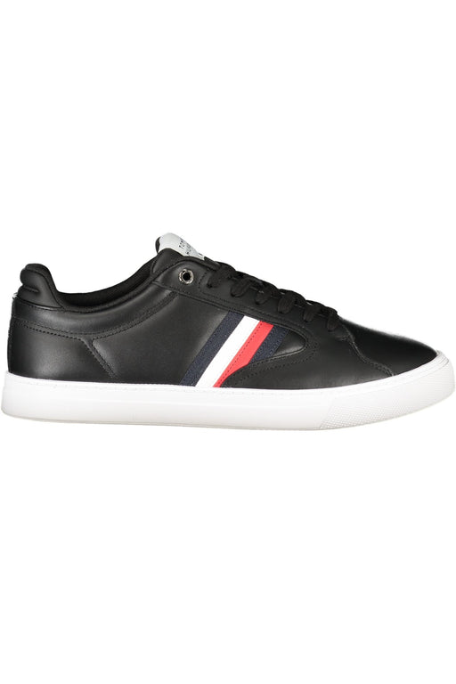 Tommy Hilfiger Mens Black Sports Shoes