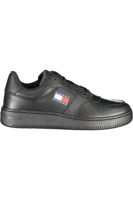 Tommy Hilfiger Black Mens Sports Shoes