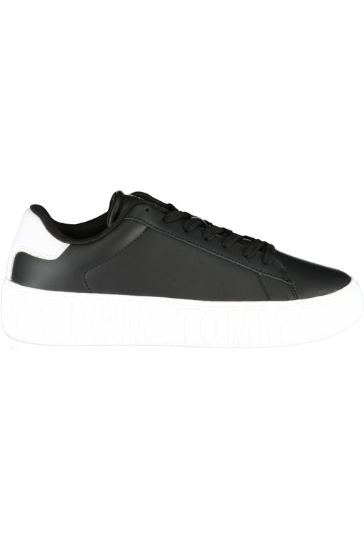 Tommy Hilfiger Black Mens Sports Shoes