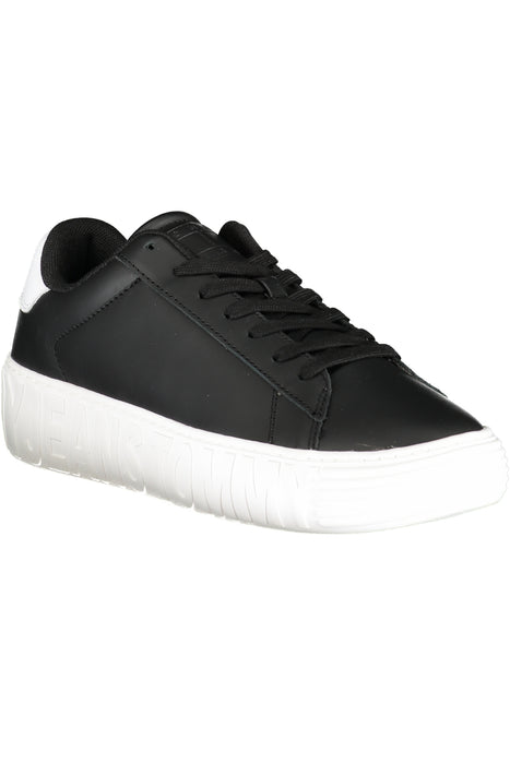 Tommy Hilfiger Black Mens Sports Shoes