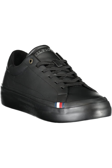 Tommy Hilfiger Black Mens Sports Shoes