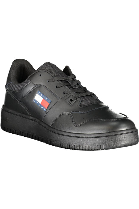 Tommy Hilfiger Black Mens Sports Shoes