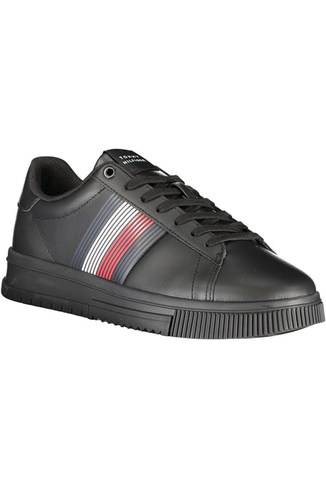 Tommy Hilfiger Black Mens Sports Shoes