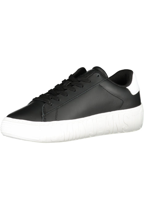 Tommy Hilfiger Black Mens Sports Shoes