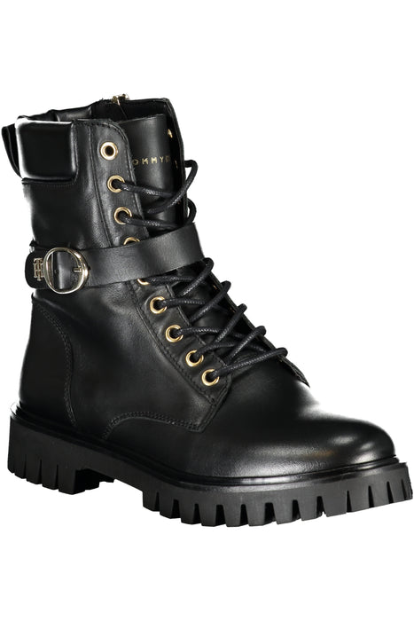 Tommy Hilfiger Black Womens Footwear Boot