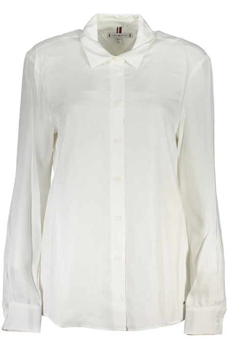Tommy Hilfiger Womens Long Sleeve Shirt White