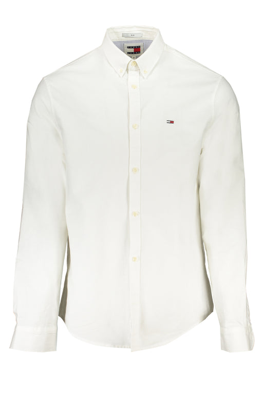 Tommy Hilfiger Mens White Long Sleeve Shirt