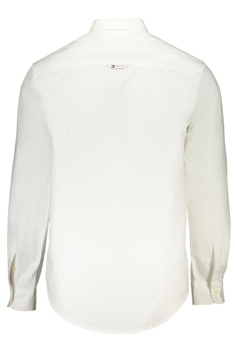 Tommy Hilfiger Mens White Long Sleeve Shirt