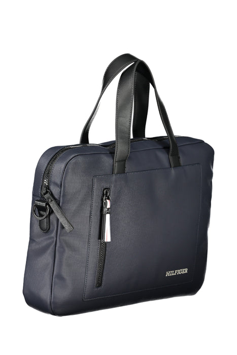 Tommy Hilfiger Blue Mens Briefcase