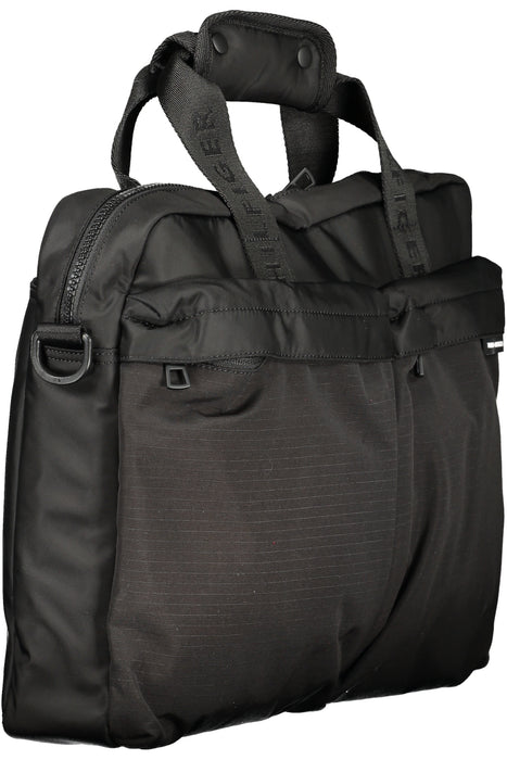 Tommy Hilfiger Mens Briefcase Black