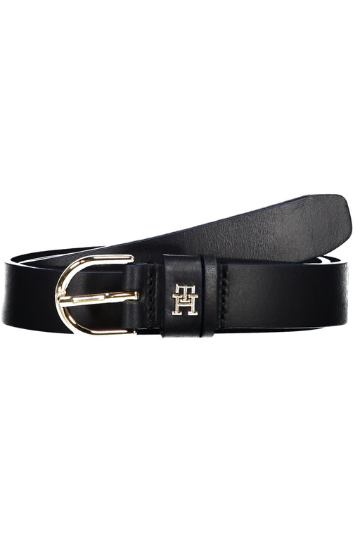 Tommy Hilfiger Womens Blue Leather Belt