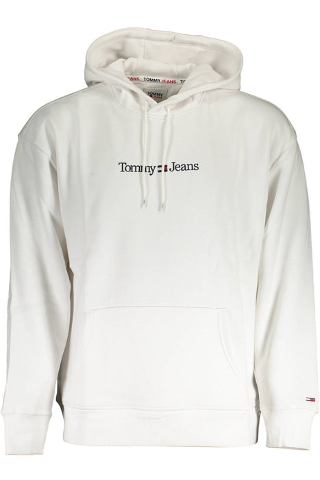 Tommy Hilfiger Mens White Zipped Sweatshirt