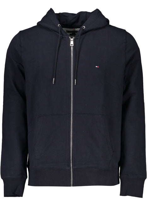 Tommy Hilfiger Mens Blue Zip Sweatshirt