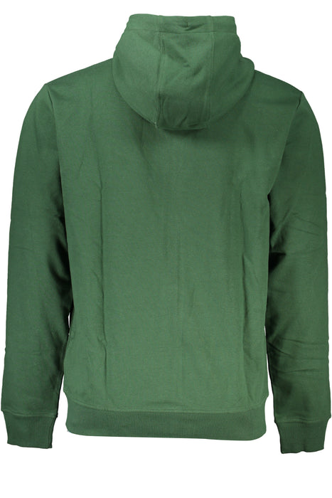 Tommy Hilfiger Mens Green Zip Sweatshirt