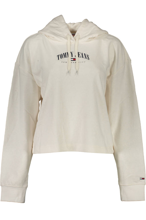 Tommy Hilfiger Womens White Sweatshirt Without Zip