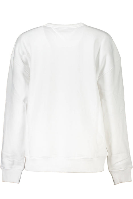 Tommy Hilfiger Womens White Sweatshirt Without Zip