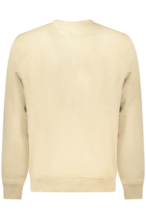 Tommy Hilfiger Mens Zip-Up Sweatshirt, Beige