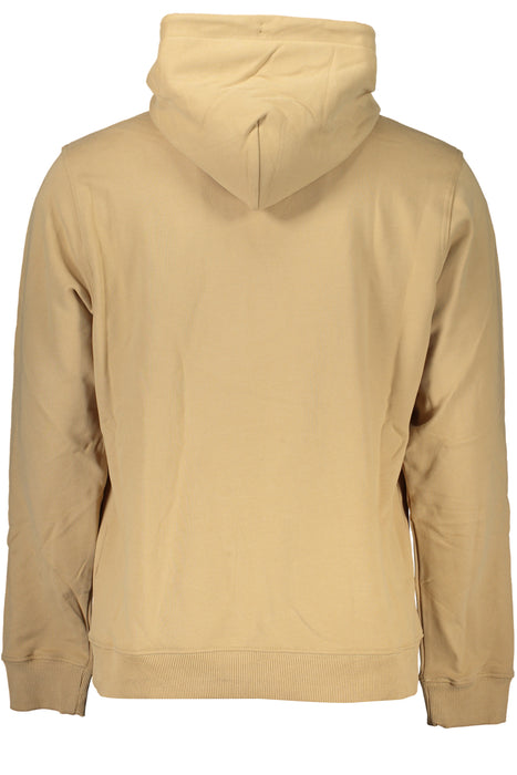 Tommy Hilfiger Mens Beige Zipless Sweatshirt