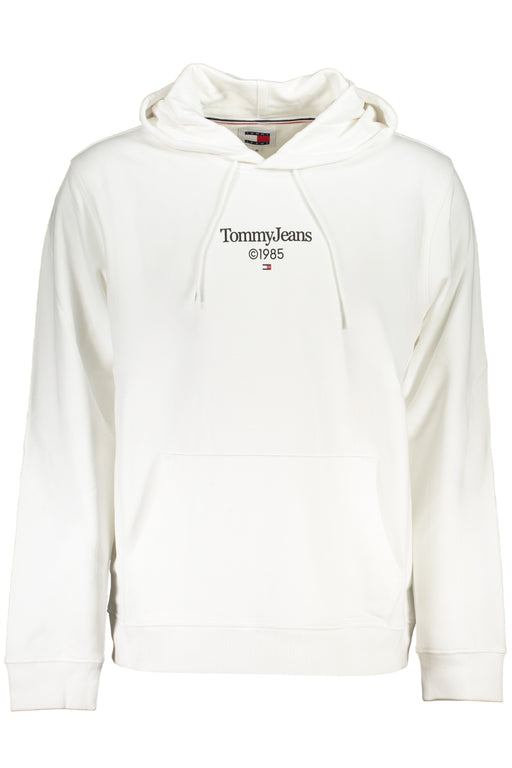 Tommy Hilfiger Mens White Zipless Sweatshirt