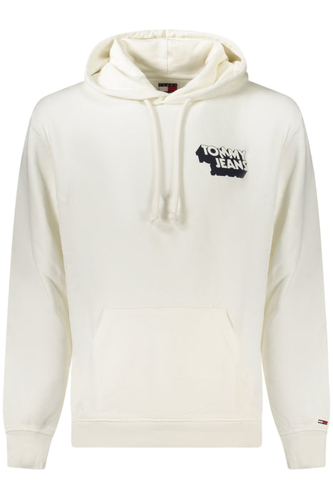 Tommy Hilfiger Mens Zip-Up Sweatshirt White