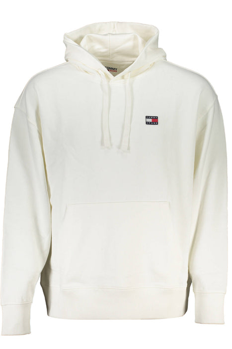 Tommy Hilfiger Mens White Zipless Sweatshirt