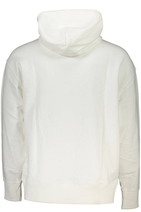 Tommy Hilfiger Mens White Zipless Sweatshirt