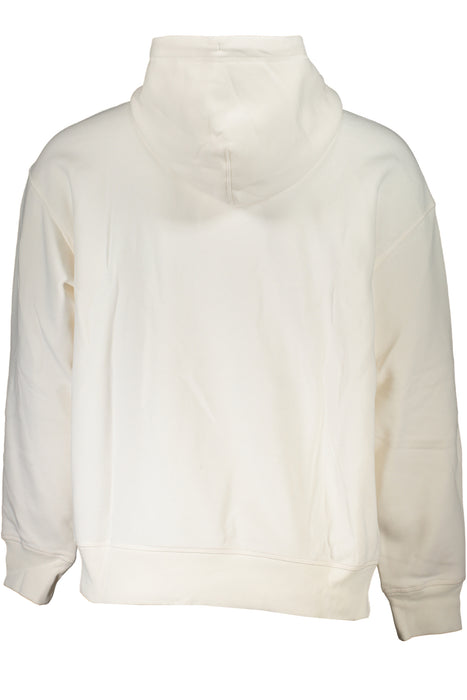 Tommy Hilfiger Mens White Zipless Sweatshirt