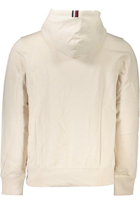 Tommy Hilfiger Mens White Zipless Sweatshirt