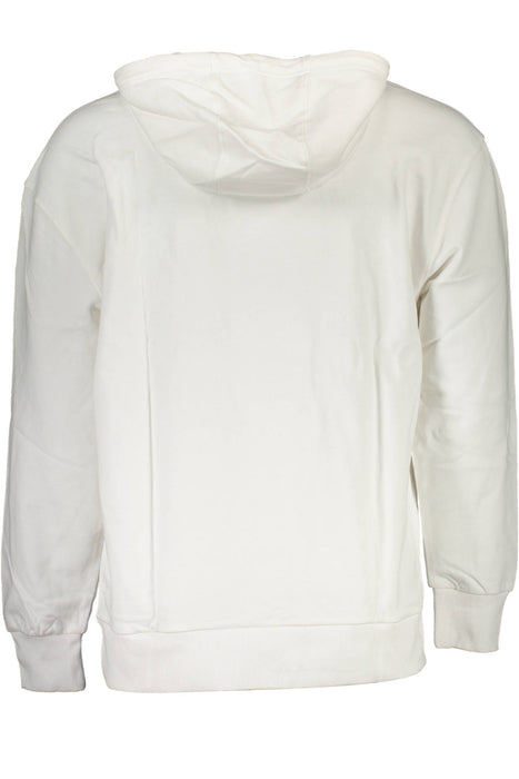 Tommy Hilfiger Man White Sweatshirt Without Zip