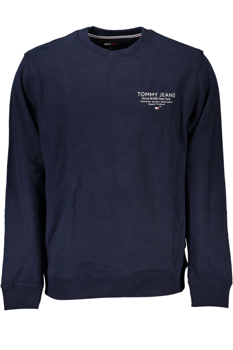 Tommy Hilfiger Mens Blue Zipless Sweatshirt