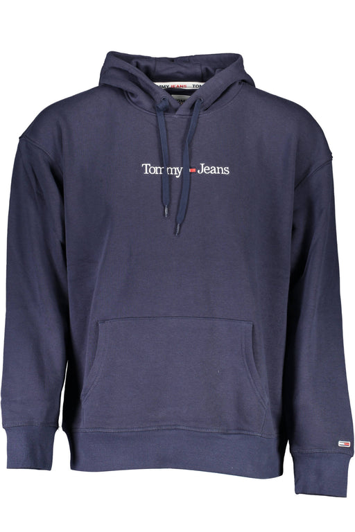 Tommy Hilfiger Man Blue Sweatshirt Without Zip