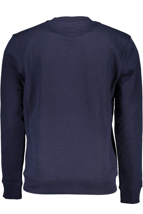 Tommy Hilfiger Man Blue Sweatshirt Without Zip