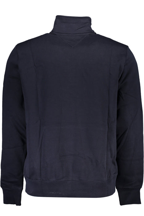 Tommy Hilfiger Mens Blue Zipless Sweatshirt