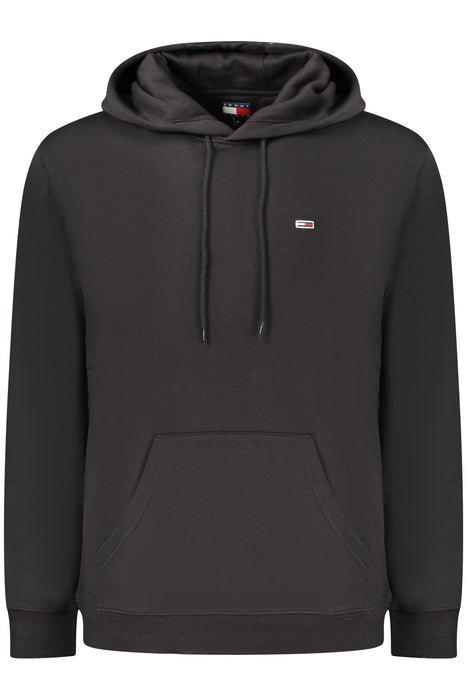 Tommy Hilfiger Mens Black Zip-Up Sweatshirt