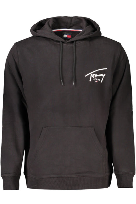 Tommy Hilfiger Mens Black Zip-Up Sweatshirt