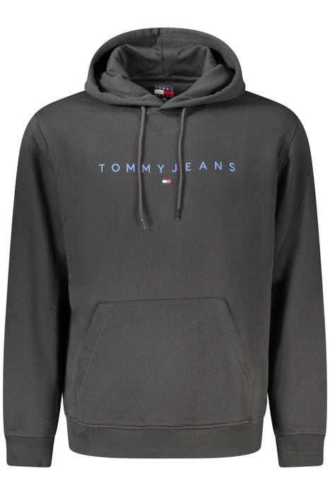 Tommy Hilfiger Mens Black Zip-Up Sweatshirt