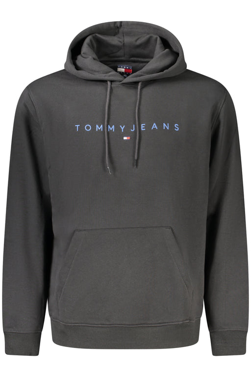 Tommy Hilfiger Mens Black Zip-Up Sweatshirt