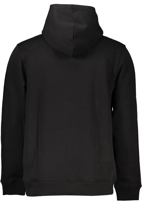 Tommy Hilfiger Mens Black Zipless Sweatshirt