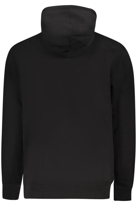 Tommy Hilfiger Mens Black Zip-Up Sweatshirt
